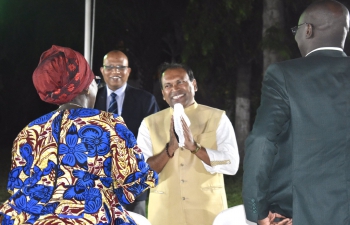 Foreign Affairs Committee members of Ghana Parliament at India House